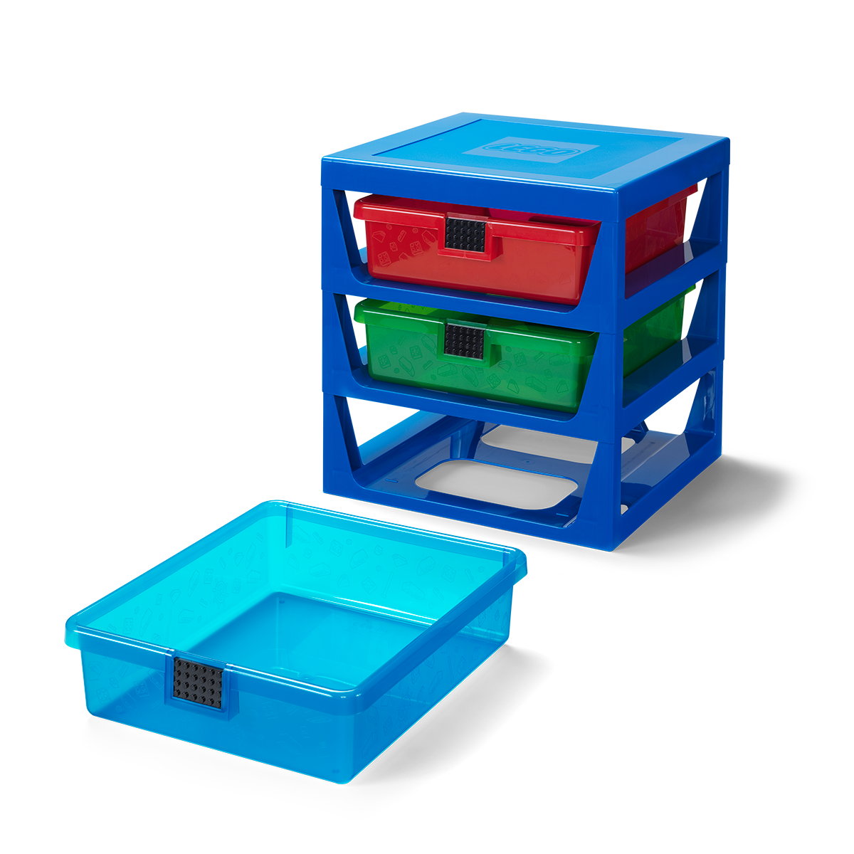 LEGO 3-Drawer Storage Rack - Gray 5006608 Furniture Accessory (Ages 4+) - View 6