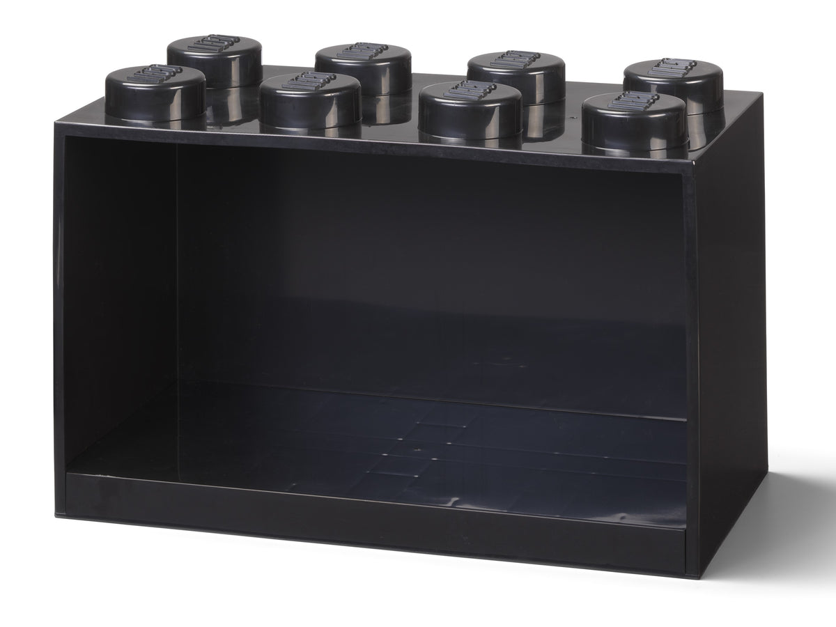 LEGO 8-Stud Brick Shelf, Brick Shaped Storage and Display Shelf