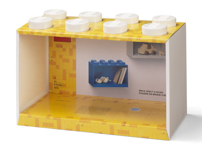 LEGO 8-Stud Brick Shelf, Brick Shaped Storage and Display Shelf - View 15