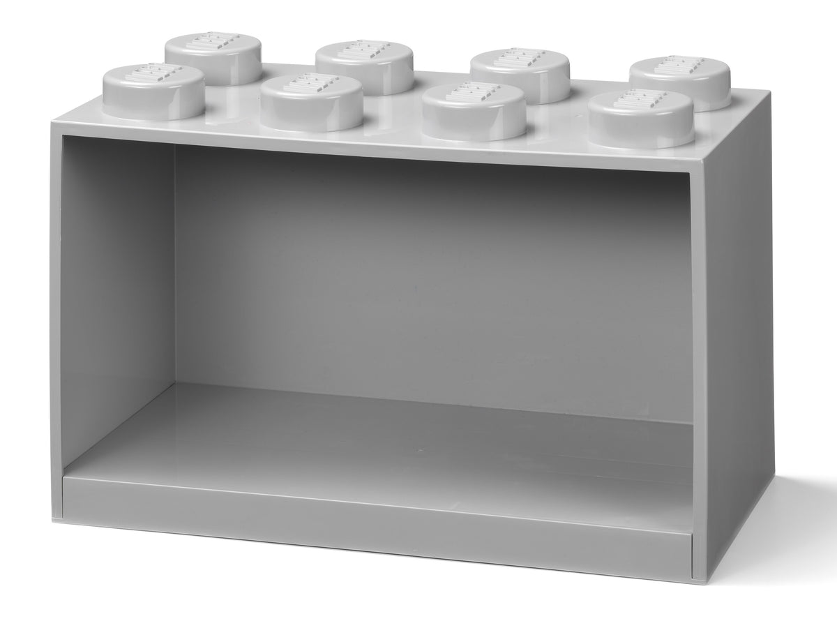 LEGO 8-Stud Brick Shelf, Brick Shaped Storage and Display Shelf - View 11
