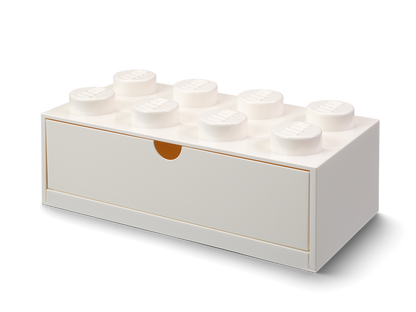 LEGO 8-Stud Desk Drawer 5006877 Brick-Shaped Storage Accessory - View 3