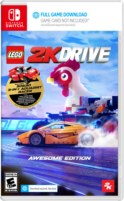 LEGO 2K Drive Awesome Edition Video Game for Nintendo Switch, Ages 10+