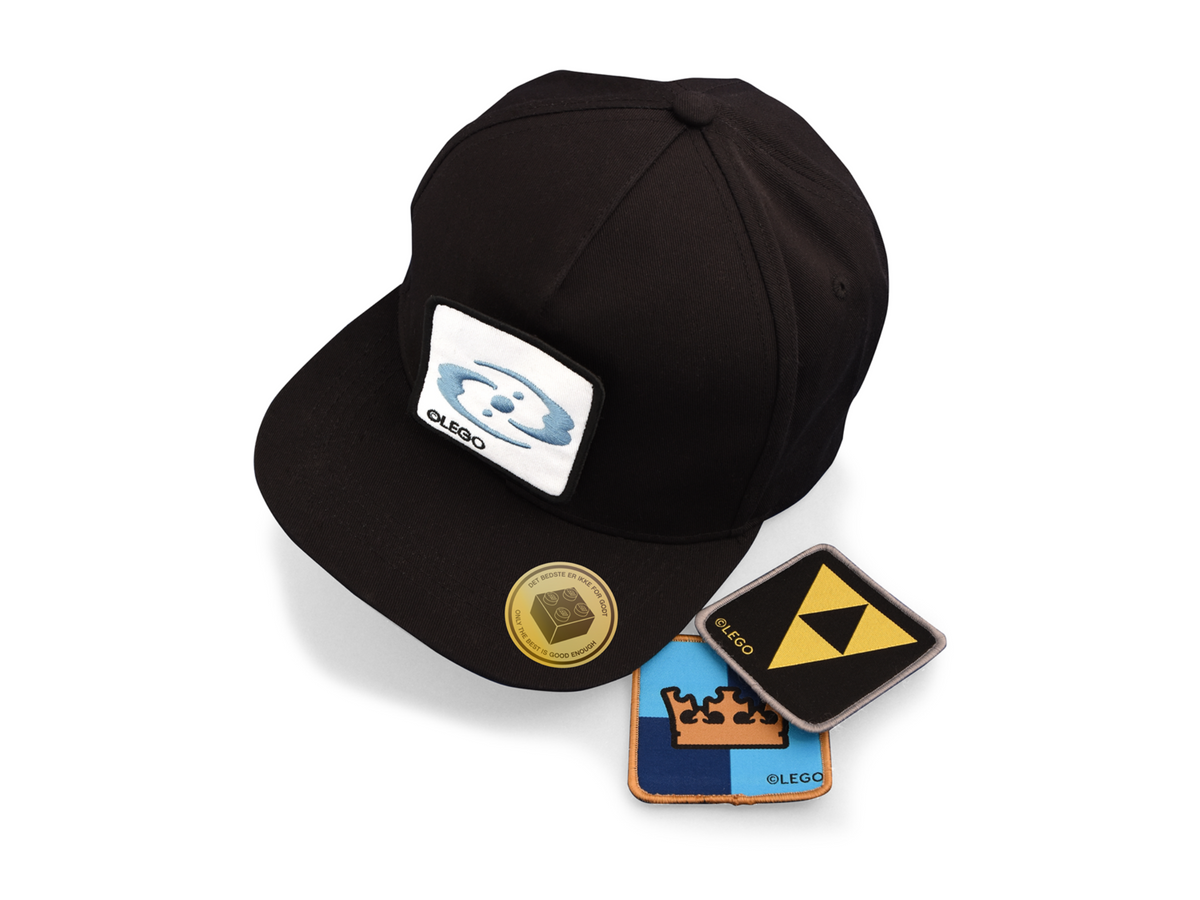 LEGO Velcro Patch Cap 5007998 Kids Cap with Patches (Ages 8+)