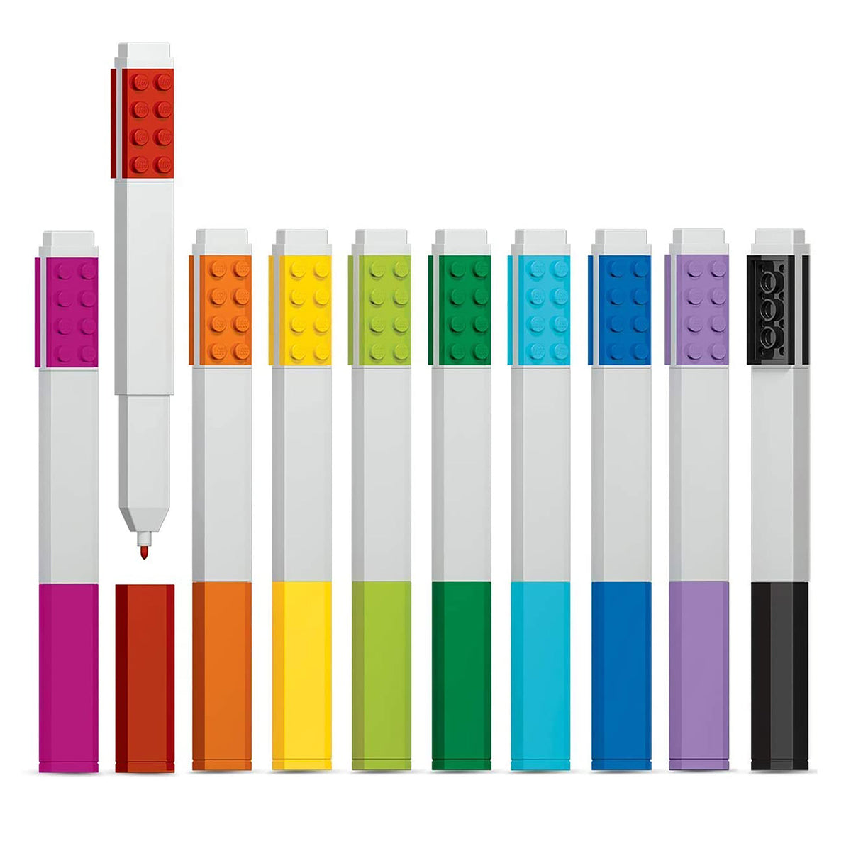 LEGO Marker Pens 10 Pack 5008256 Stationery Set (Ages 6+)