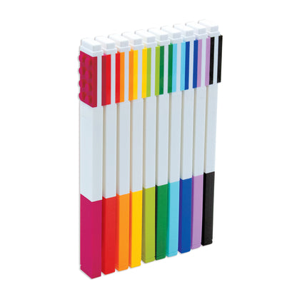 LEGO Marker Pens 10 Pack 5008256 Stationery Set (Ages 6+) - View 4