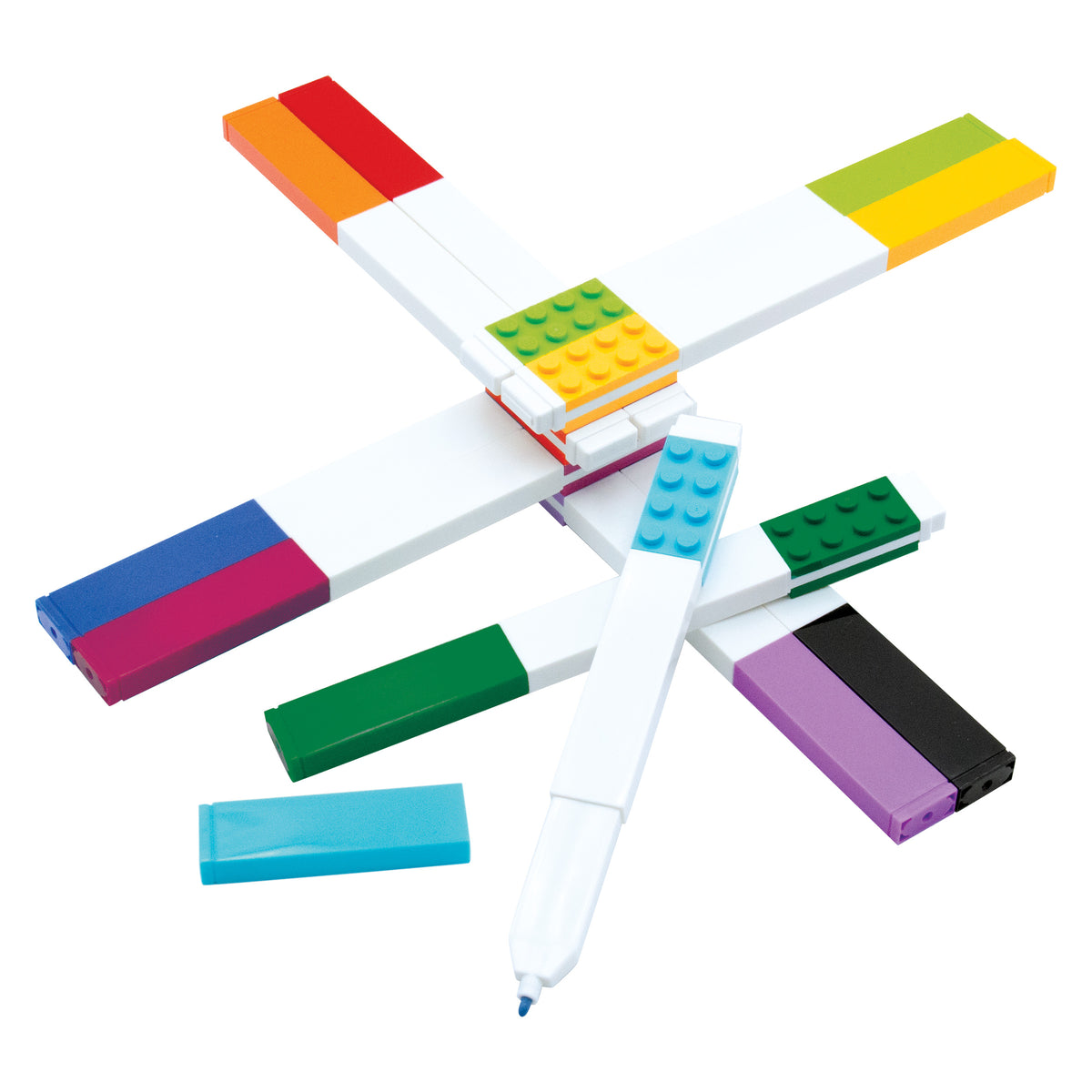 LEGO Marker Pens 10 Pack 5008256 Stationery Set (Ages 6+) - View 5