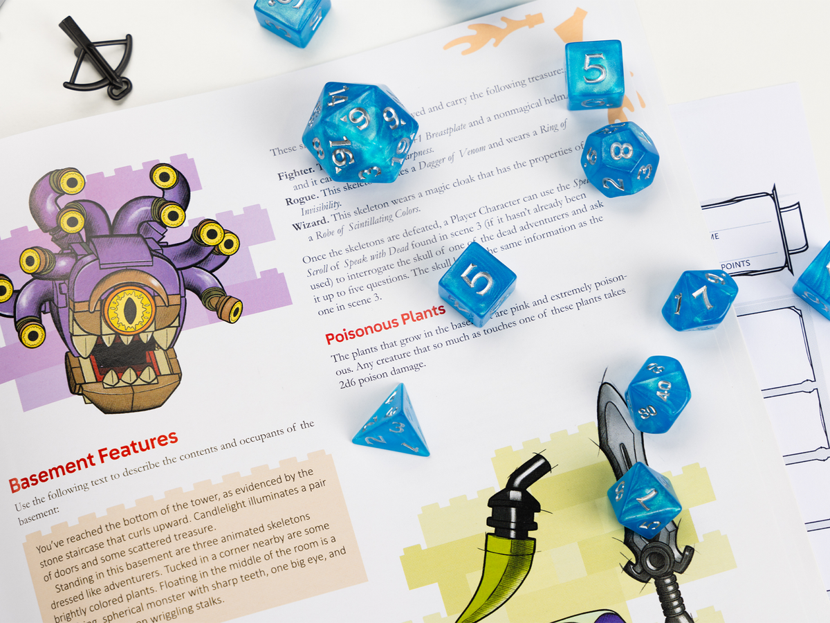 LEGO D&D Insiders Book Dungeons & Dragons Edition 5008827 (Ages 6+) - View 2