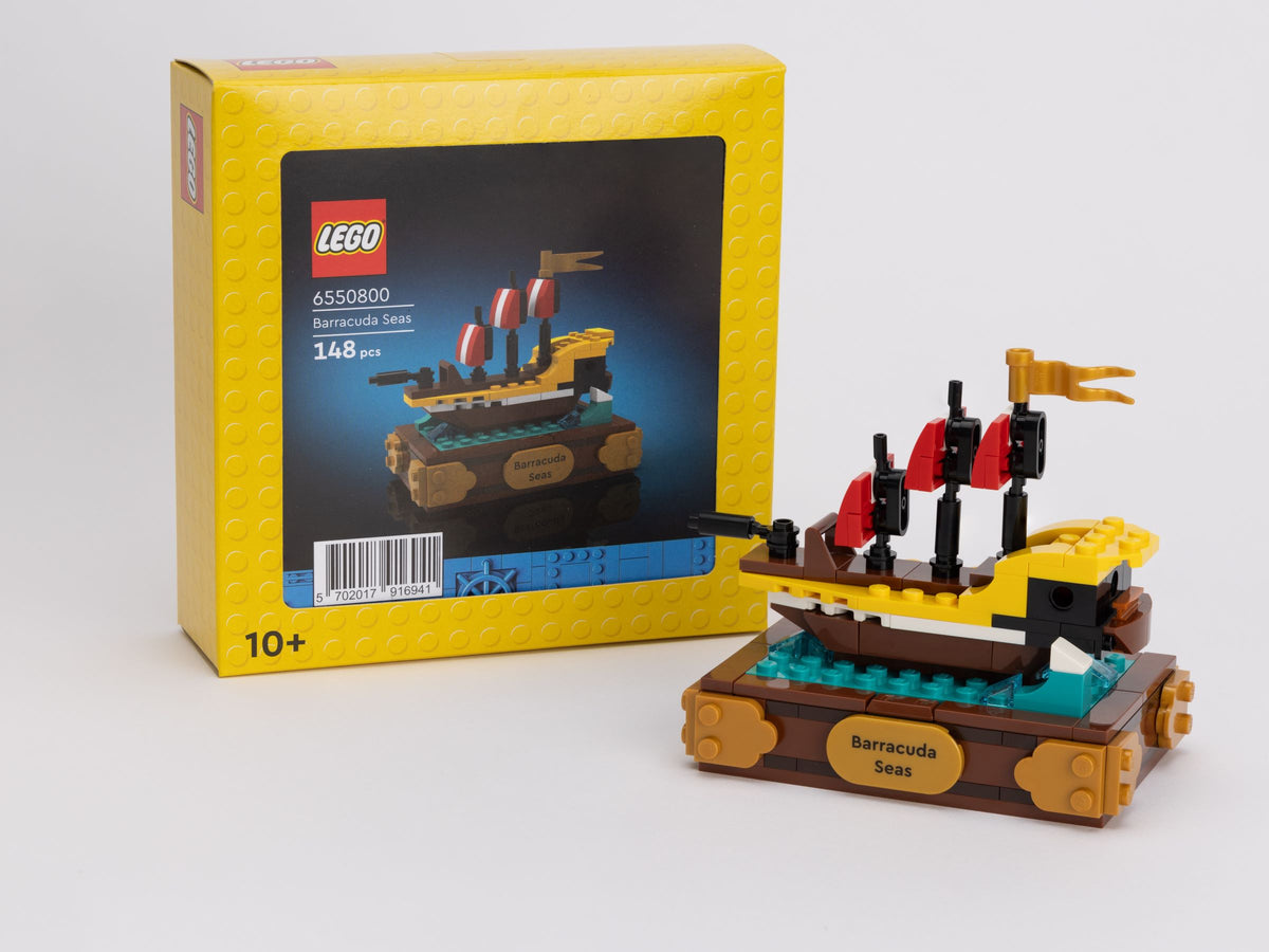 LEGO Barracuda Seas Building Set for Ages 10+, Pirate Themed Display Set - View 2