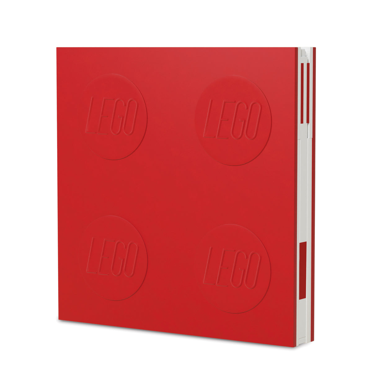 LEGO Locking Notebook with Gel Pen - Red 5009064 (Ages 6+)