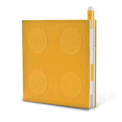 LEGO Locking Notebook with Gel Pen - Yellow 5009065 (Ages 6+) - View 3