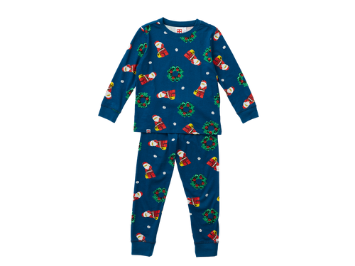 LEGO Minifigures Kids Pajamas - Navy 5009137 (Ages 4+)