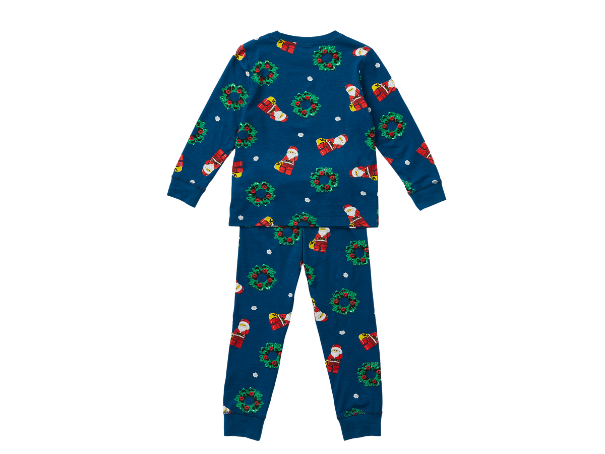 LEGO Minifigures Kids Pajamas - Navy 5009137 (Ages 4+) - View 2