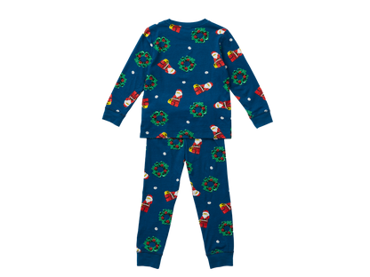 LEGO Minifigures Kids Pajamas - Navy 5009137 (Ages 4+) - View 2