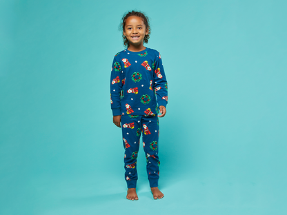 LEGO Minifigures Kids Pajamas - Navy 5009137 (Ages 4+) - View 4