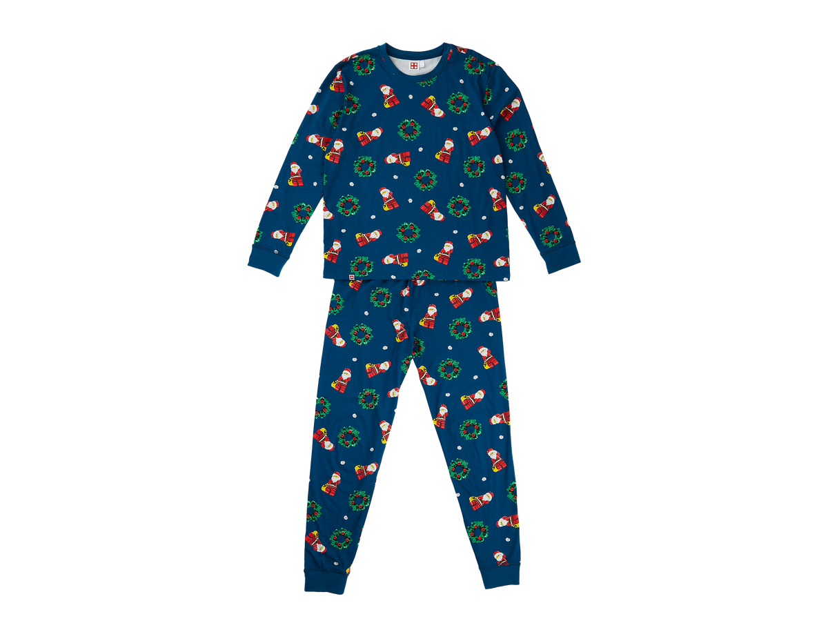 LEGO Minifigures Adult Pyjamas in Navy, Apparel for Ages 4+