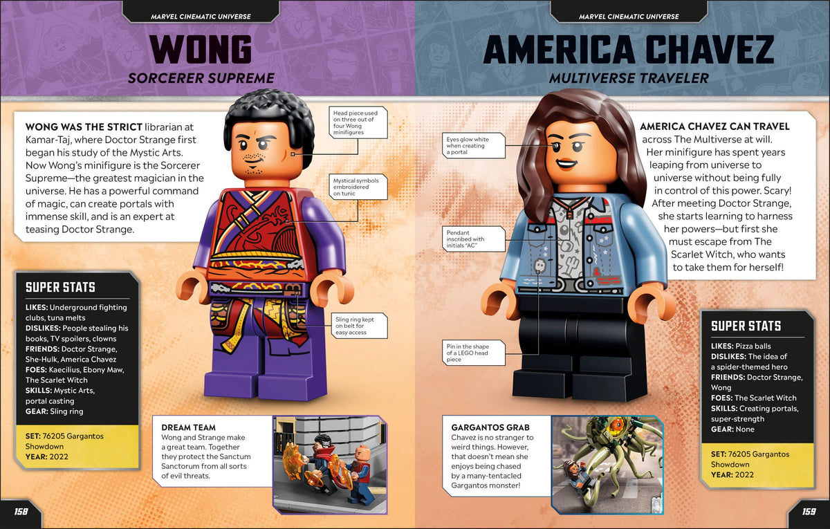 LEGO Marvel Character Encyclopedia Book for Ages 6 to 8 - View 3