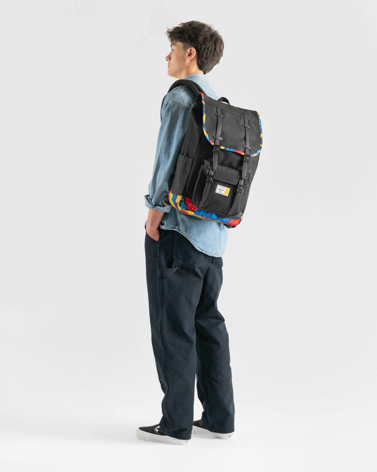 LEGO Herschel Little America Backpack - Abstract Bricks 5009277 - View 5