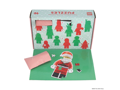 LEGO Countdown to Christmas Puzzles: 12 Days of Minifigure Advent Puzzles, Ages 7+ - View 3