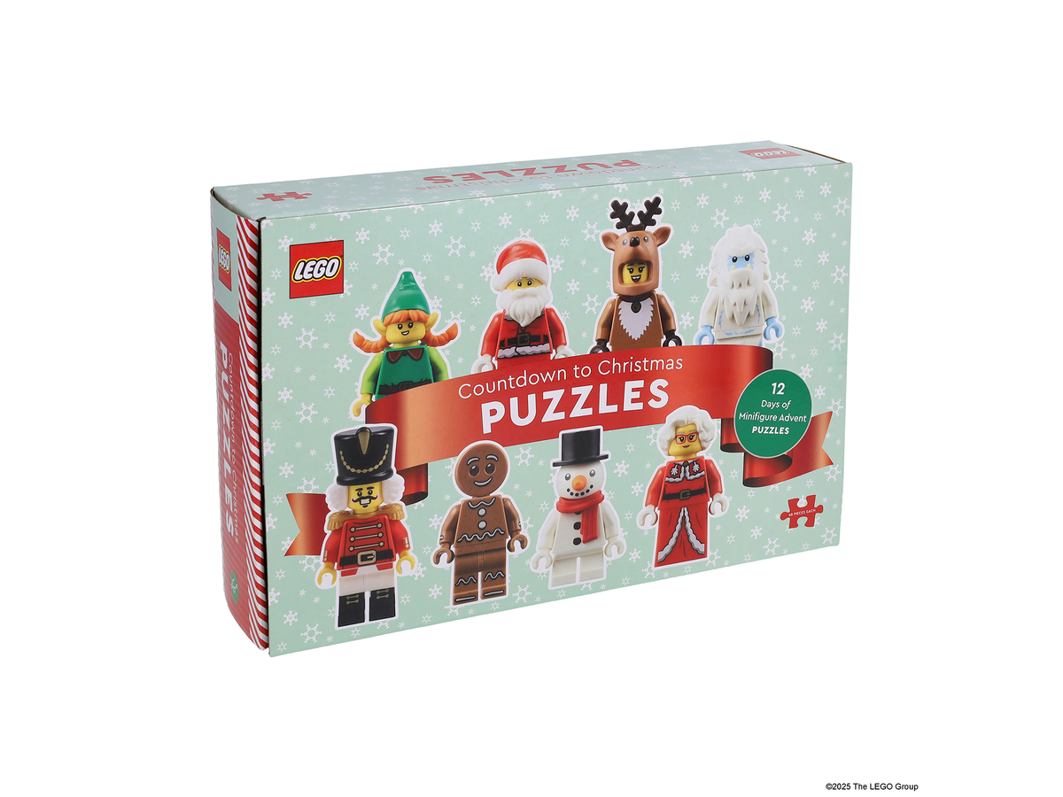LEGO Countdown to Christmas Puzzles: 12 Days of Minifigure Advent Puzzles, Ages 7+ - View 2