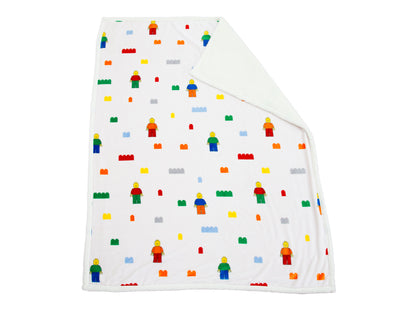 LEGO Masterbrand Sherpa Backed Throw Blanket 5009899 (Ages 7+)