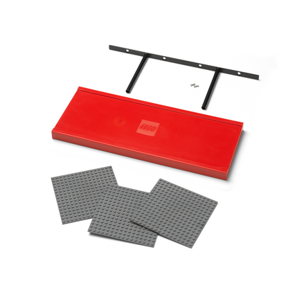 LEGO Shelf Red 5010106 Wall Display Shelf for Kids (Ages 5+) - View 2