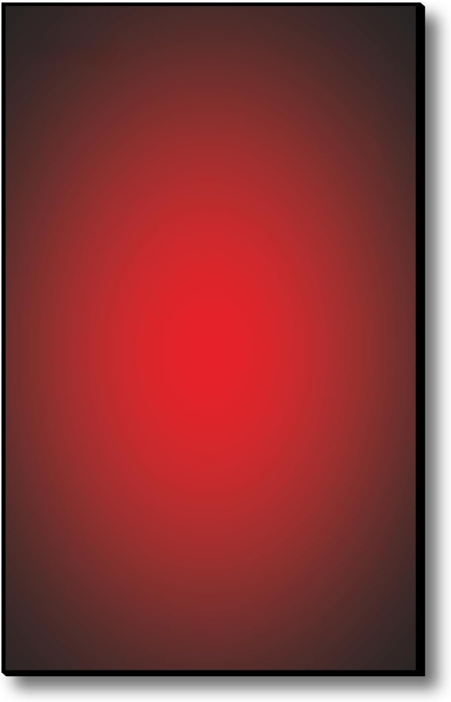 Gradient-colored wall-mounted display board holding a brick-built sports car model