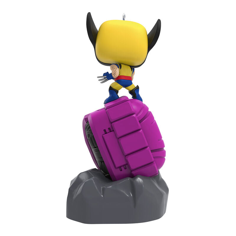 Funko Marvel Wolverine Defeats Sentinel Ornament, 5-Centimeter Collectible - View 3