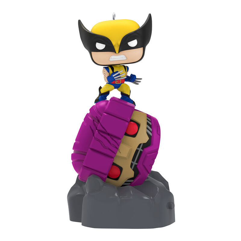 Funko Marvel Wolverine Defeats Sentinel Ornament, 5-Centimeter Collectible - View 2