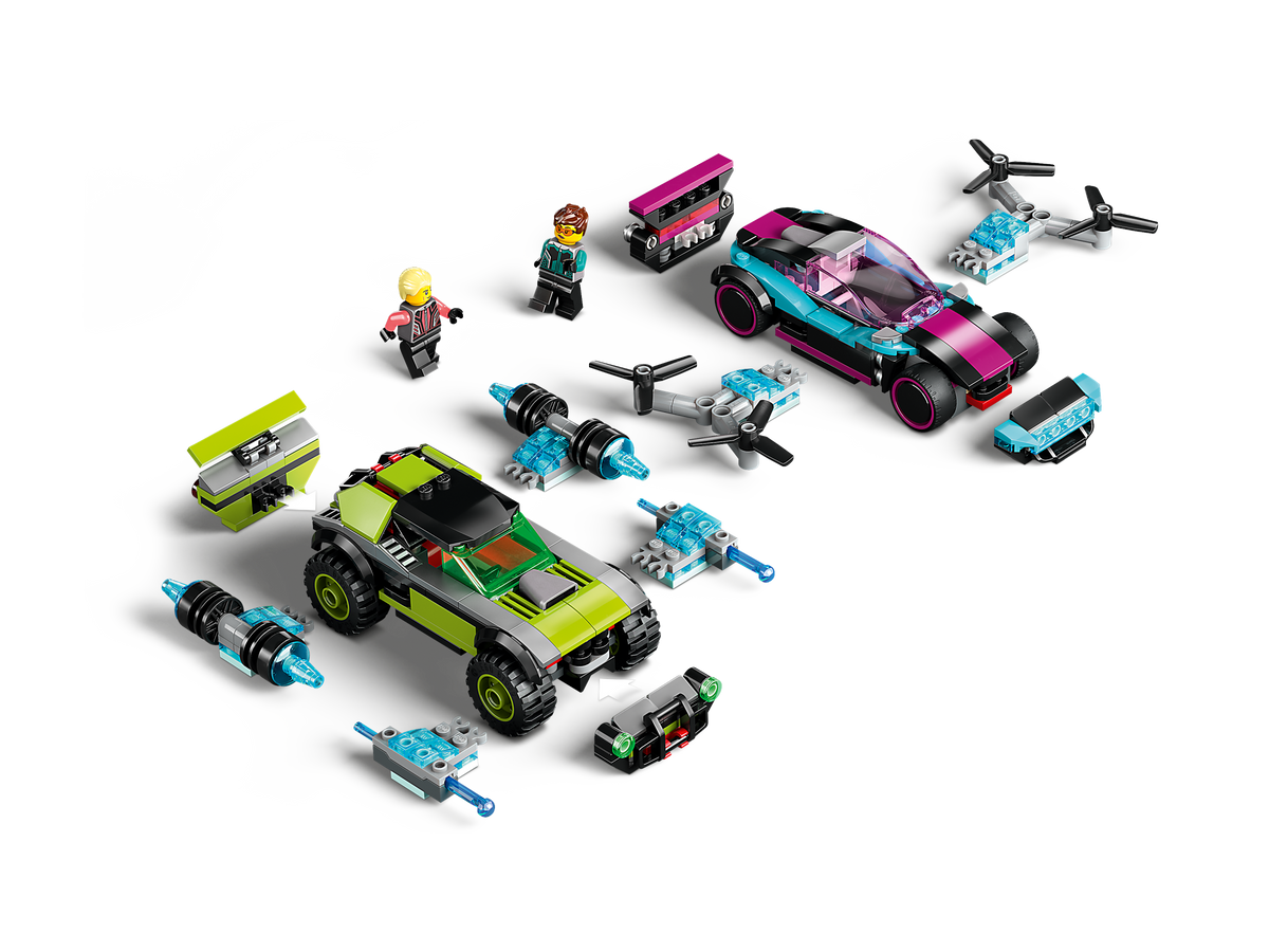 LEGO City Modified Race Cars 60396 Building Set (359 Pieces) - View 4