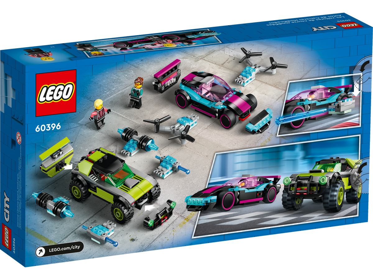 LEGO City Modified Race Cars 60396 Building Set (359 Pieces) - View 6
