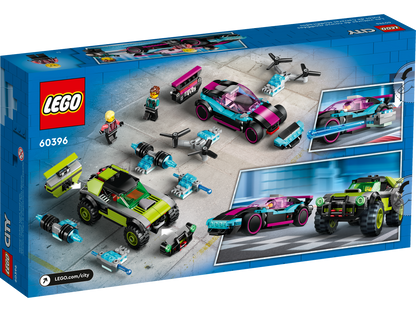 LEGO City Modified Race Cars 60396 Building Set (359 Pieces) - View 6