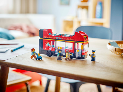 LEGO City Red Double-Decker Sightseeing Bus 60407 Building Set (384 Pieces) - View 11