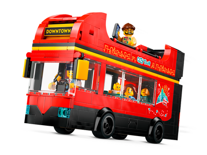 LEGO City Red Double-Decker Sightseeing Bus 60407 Building Set (384 Pieces) - View 3