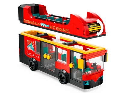 LEGO City Red Double-Decker Sightseeing Bus 60407 Building Set (384 Pieces) - View 4