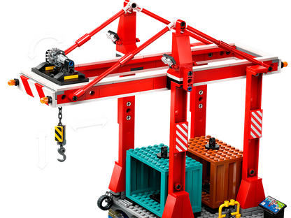 LEGO City Seaside Harbor with Cargo Ship 60422 Building Set (1,226 Pieces) - View 6