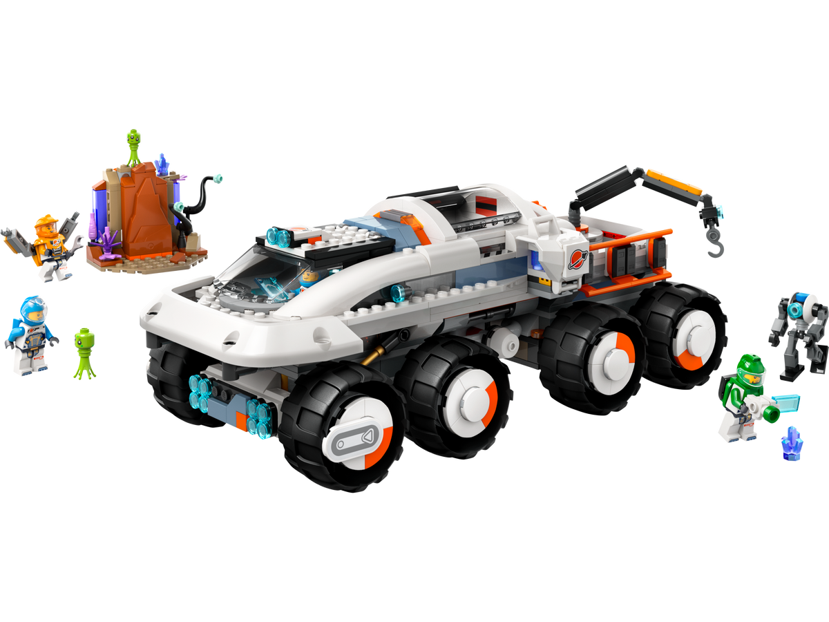 LEGO City Command Rover and Crane Loader Building Set (758 Pieces, Ages 7+)