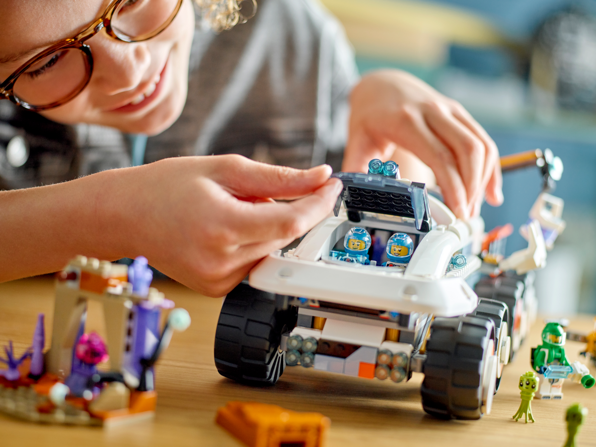 LEGO City Command Rover and Crane Loader Building Set (758 Pieces, Ages 7+) - View 7