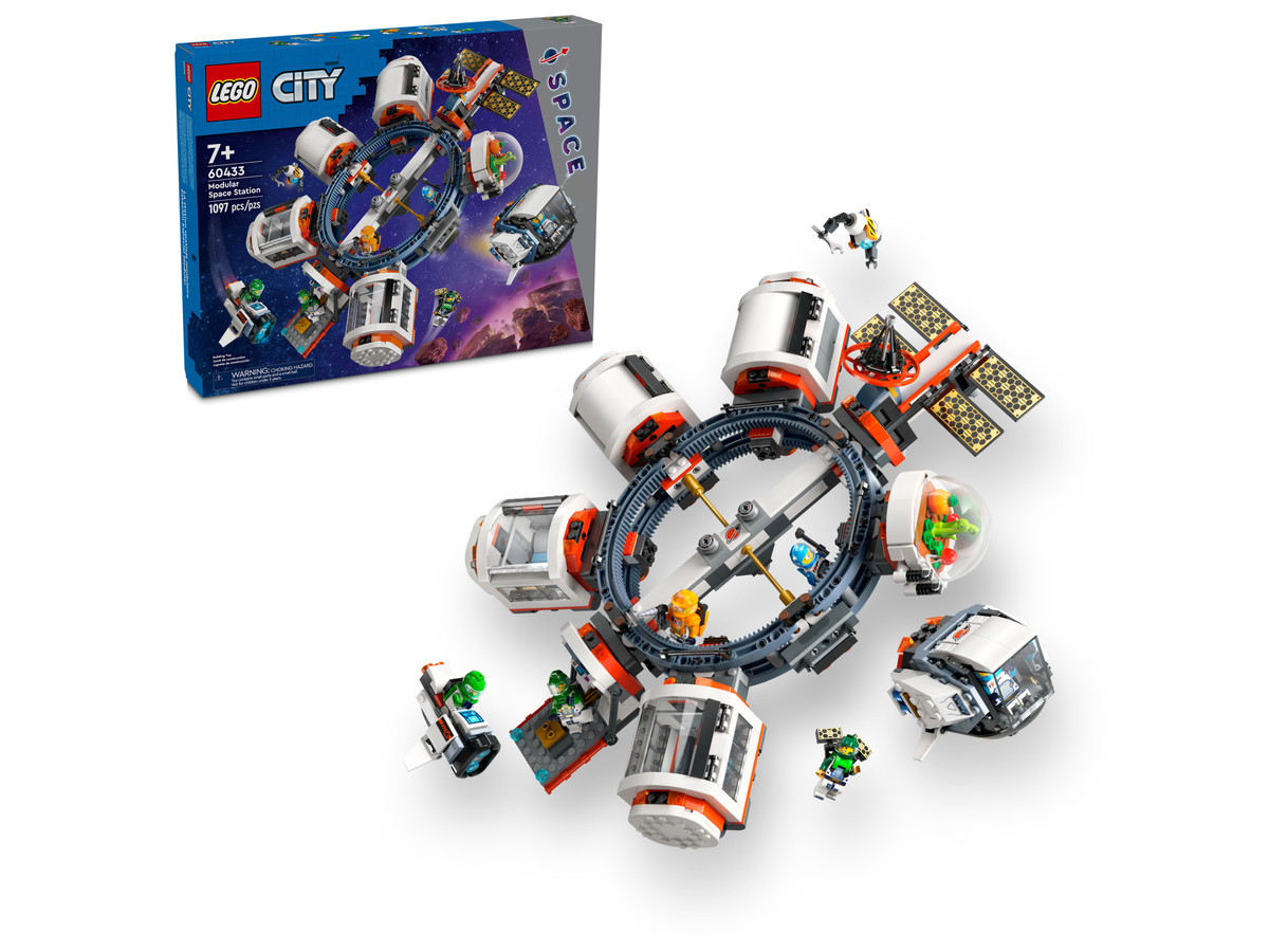 LEGO City Modular Space Station 60433 Building Set (1,097 Pieces) - View 2