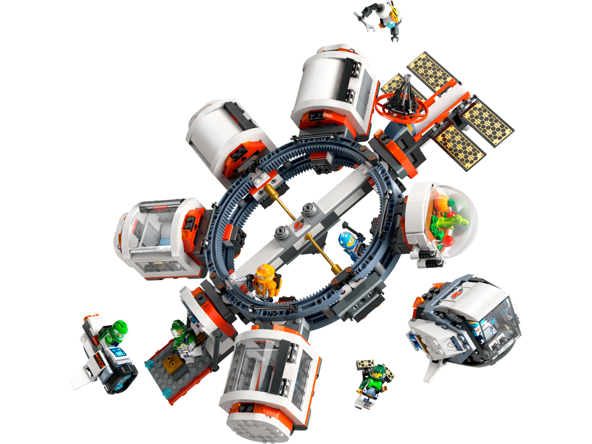 LEGO City Modular Space Station 60433 Building Set (1,097 Pieces)