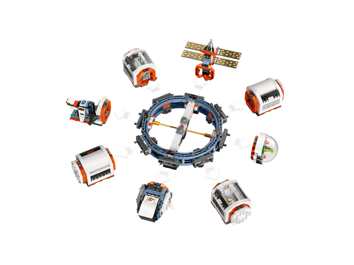 LEGO City Modular Space Station 60433 Building Set (1,097 Pieces) - View 3