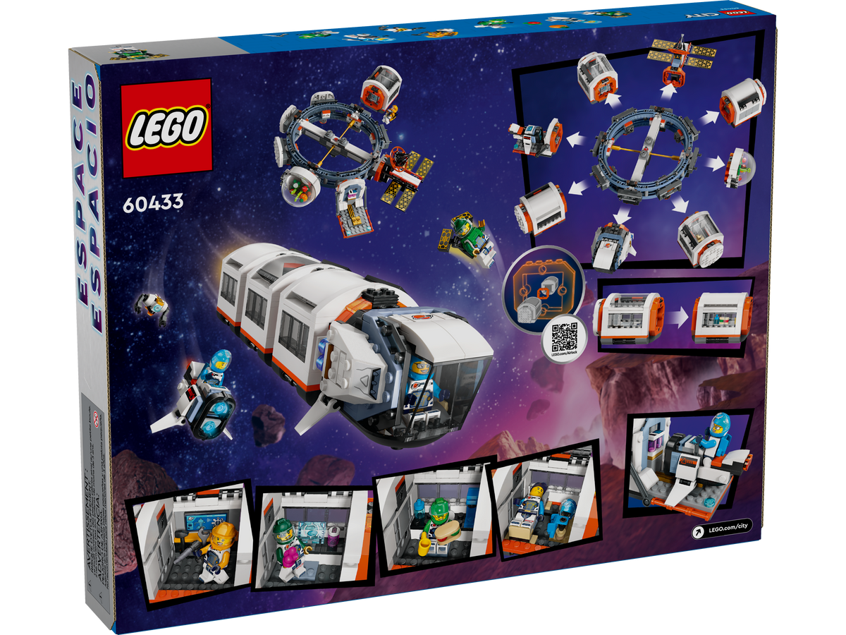 LEGO City Modular Space Station 60433 Building Set (1,097 Pieces) - View 10