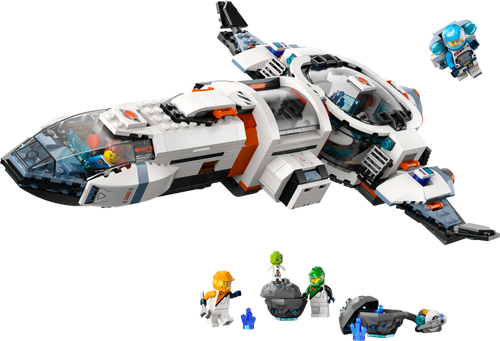 LEGO City Modular Galactic Spaceship 60446 Building Set (717 Pieces)