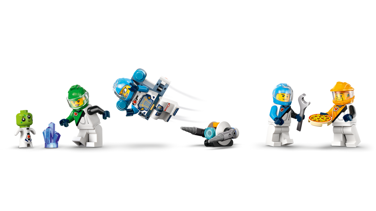 LEGO City Modular Galactic Spaceship 60446 Building Set (717 Pieces) - View 7