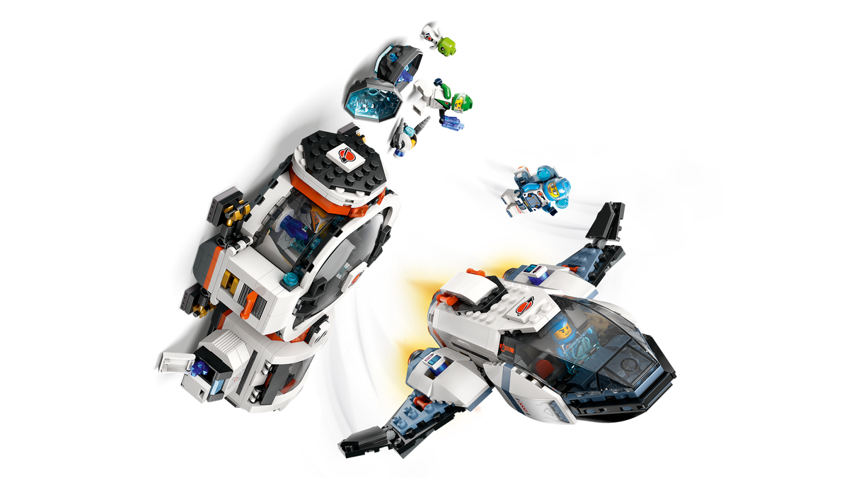 LEGO City Modular Galactic Spaceship 60446 Building Set (717 Pieces) - View 3