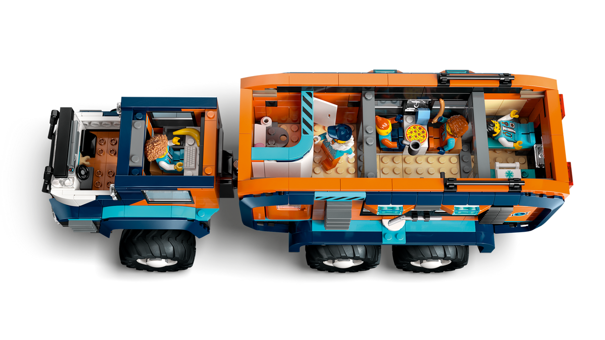 LEGO City Arctic Explorer Science Lab Truck Building Set (1,064 Pieces, Ages 8+) - View 5