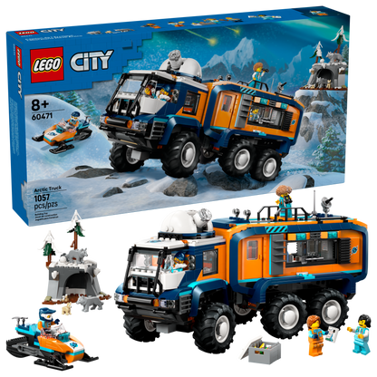 LEGO City Arctic Explorer Science Lab Truck Building Set (1,064 Pieces, Ages 8+) - View 2