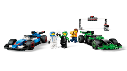 LEGO City F1 Grid with VCARB & Sauber Race Cars 60474 Building Set (313 Pieces) - View 3