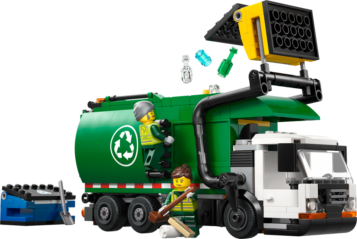 LEGO City Recycling Truck 60495 Building Set (434 Pieces)