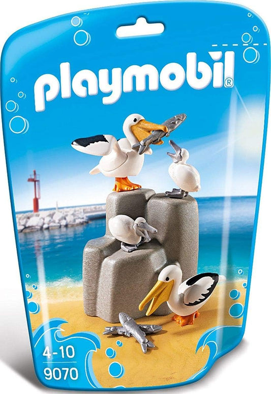 Pelican family play figure set
