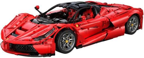 Large brick-built 1:8 scale Italian hybrid hypercar model